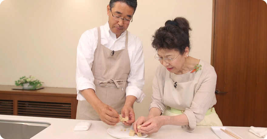 キッチンの頼もしい味方「こうや豆腐」