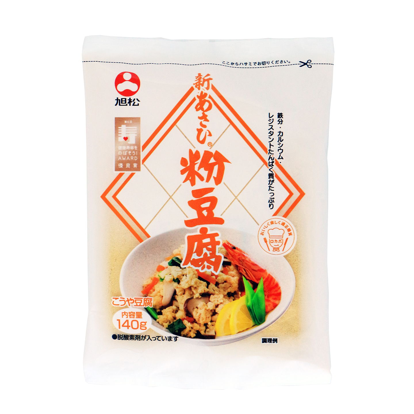 新あさひ粉豆腐140g | 旭松食品