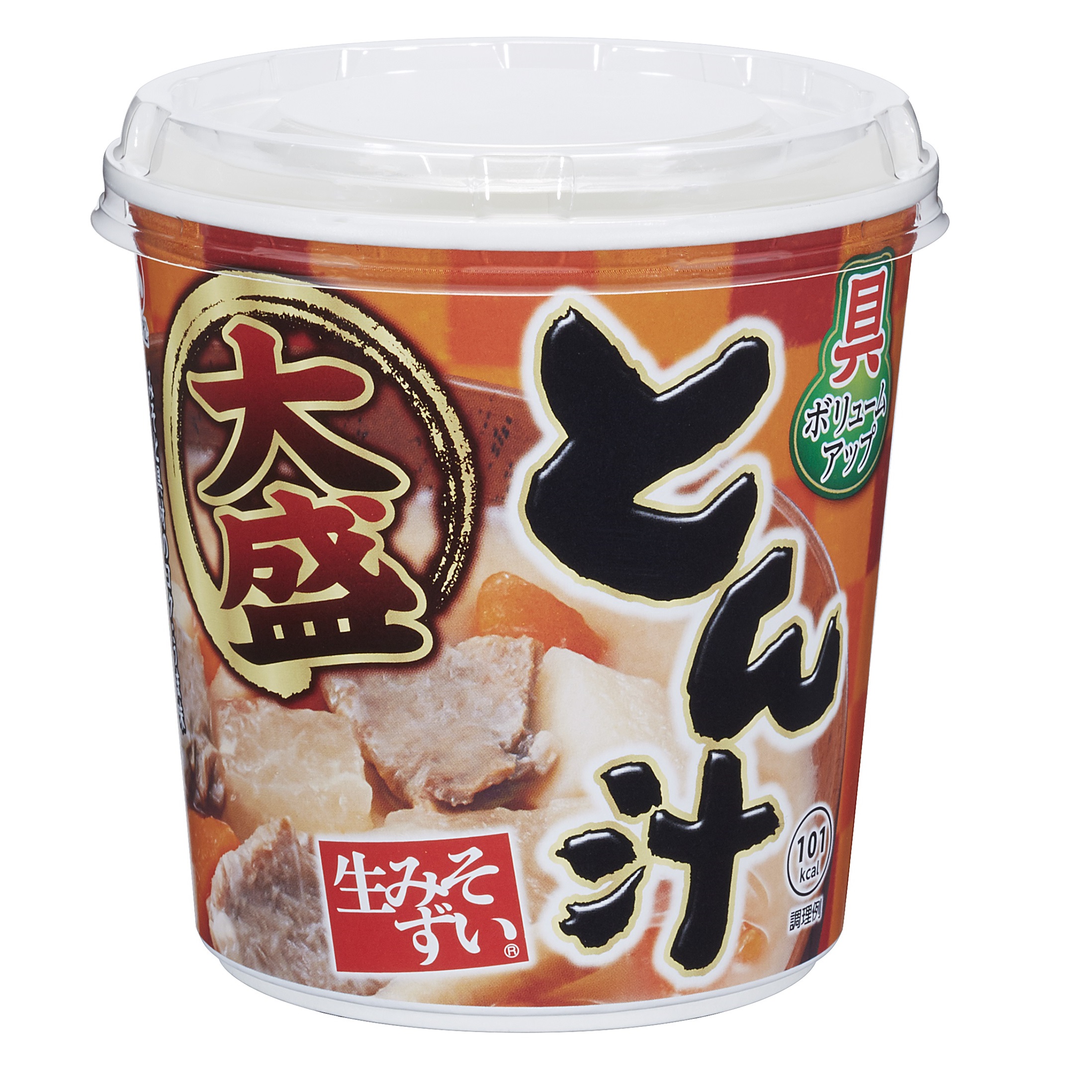 カップ生みそずい とん汁大盛 | 旭松食品