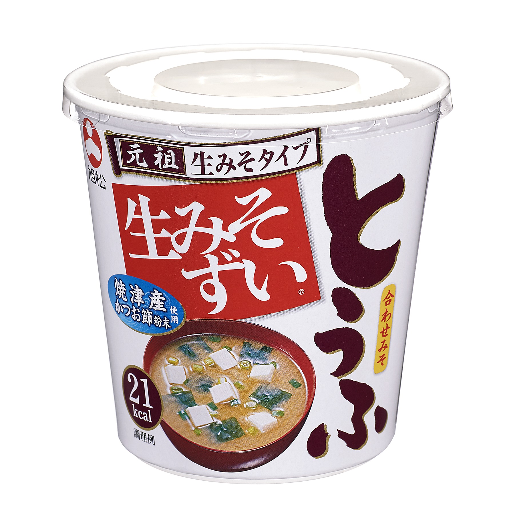 カップ生みそずい 合わせとうふ | 旭松食品
