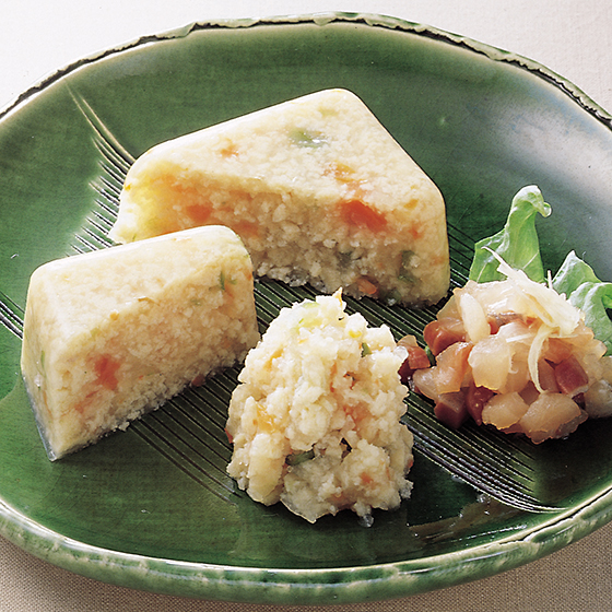 こうや豆腐の寄せ煮